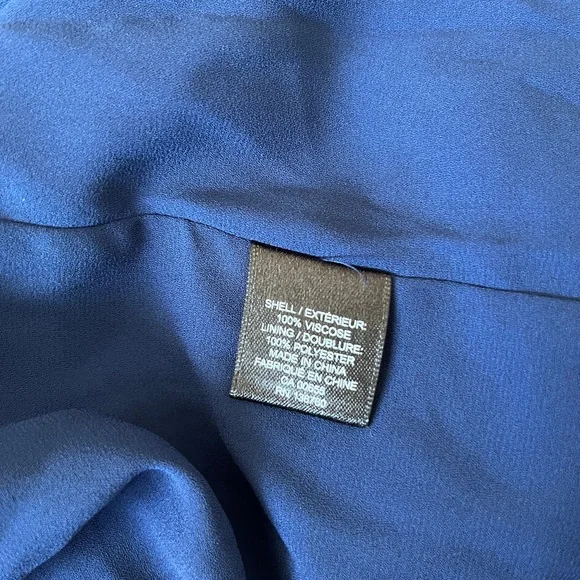 BNWT RW&CO Navy Blue Maxi Dress 👚 - Picture 5 of 6